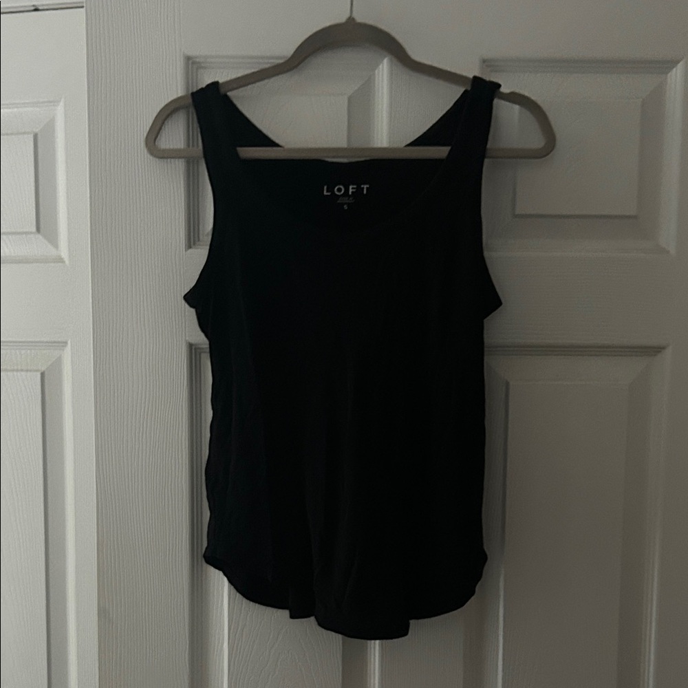 LOFT Classic Black Tank Top